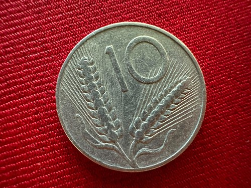 Moneta italia lire 1952 - italia, 10