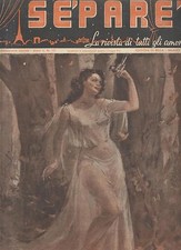 SEPARE' la rivista di tutti gli amori numero 10 1946 donnine pin up Vintage