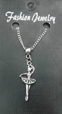 Collana con ciondolo ballerina