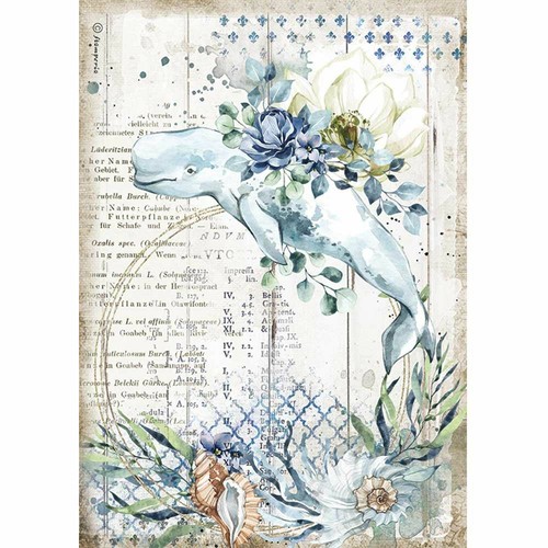 Carta riso romantic - di,