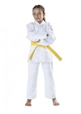 Dax Sports TUTA JUDO PER BAMBINI, DAX BAMBINI, bianca, taglia 90-170 cm. 100% cotone, 390 g