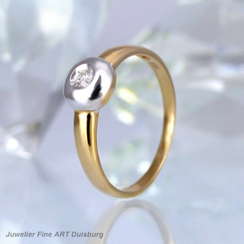 Anello 585 oro - anello, 585/-