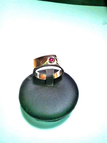 Anello argento oro con - argento,