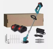 TAGLIAERBA PROFESSIONALE DOPPIA BATTERIA DECESPUGLIATORE TAGLIABORDI