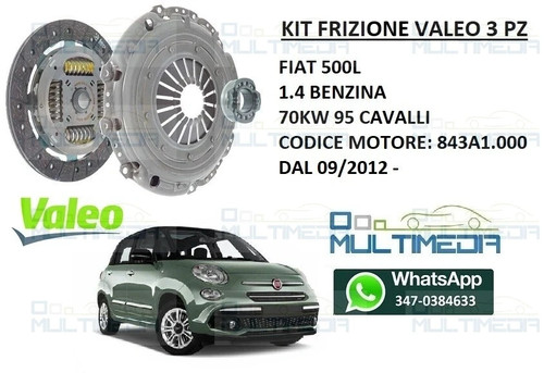 Kit frizione pezzi valeo - frizione, per