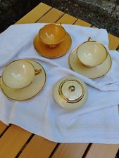 CERAMICHE FIAMMA Sesto Fiorentino Tazzine  Ceramica 1950 Vintage 