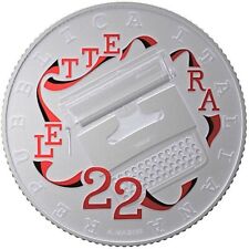 5 euro Serie Eccellenze Italiane – Olivetti Lettera 22  ROSSA