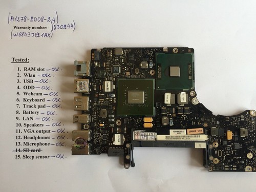 Scheda logica macbook - logica, 13