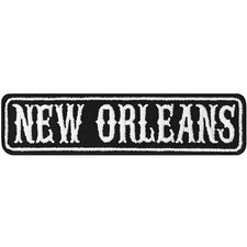 Patch moto New Orleans biker