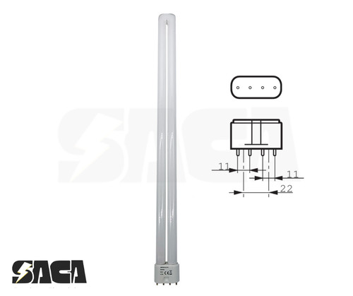 Lampada fluorescente 55w 4 - fluorescente, pl
