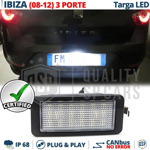Luci targa led - seat, ibiza