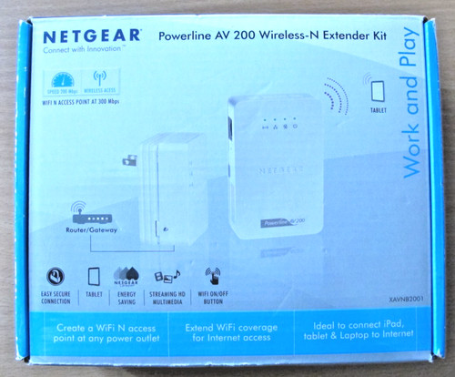 Netgear xavnb2001 powerline - xavnb2001,