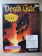 Death Gate PC Big Box 1994 Legend Accolade US English Completo