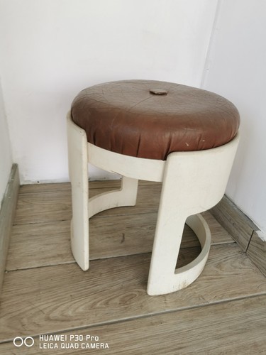 Pouf vintage design legno - in, e