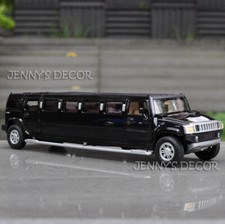 Modellino auto pressofuso scala 1:32 giocattolo Hummer H2 berlina allungabile replica pull back