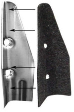 4 Feutrines de pied protection