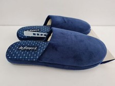 De Fonseca Pantofole Uomo Roma Top I MA01 in Tessuto - BLUSCU (Blue Scuro)  