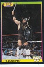 41/96 WWF Gold Series Trading Cards 1992 Titan Sports THE BERZERKER