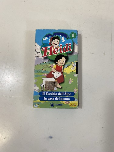 Vhs heidi vol - vhs, vecchio