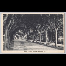 Postcard Grado Viale Vittorio