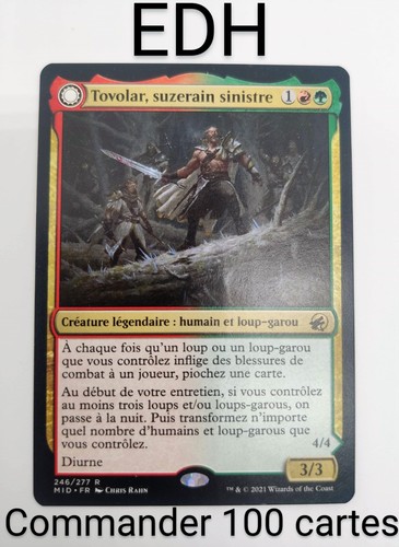 Mtg commander deck loup - mtg, garou