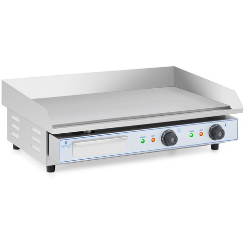 Fry top elettrico piastra - top,