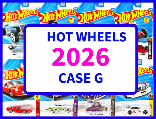 2026 hot wheels - mainline, case