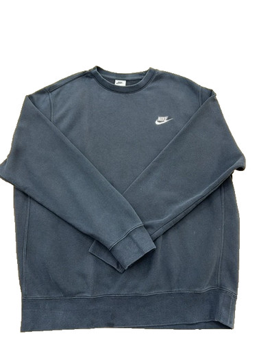 Felpa girocollo nike grigia - grigia, l