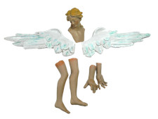 Pastore Componibile Dipinto in