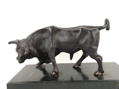 Scultura vintage toro - scultura,