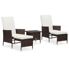 Set Divani da Giardino 3 pz