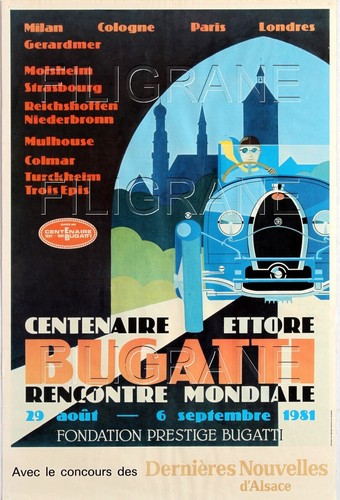 Bugatti auto 1981 rbdj - rbdj,