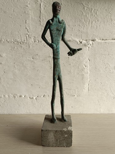 Arte etrusca statuetta - etrusca, in