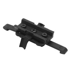 1 adattatore action camera HD nero contorno montaggio fotocamera guida sgancio rapido