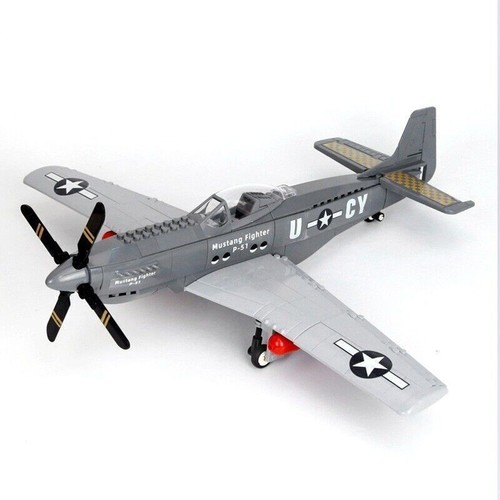 Ww2 fighter jet model moc - model,