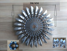 Ruota turbina Pelton, flangia