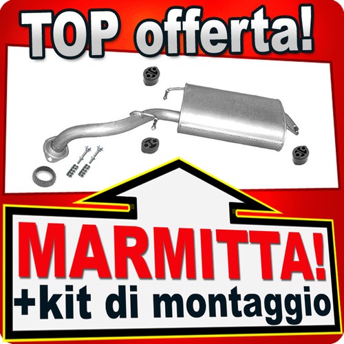 Silenziatore posteriore per - silenziatore,