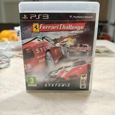 FERRARI CHALLENGE TROFEO PIRELLI + SUPERCAR CHALLENGE PlayStation 3 ps3 PAL ITA