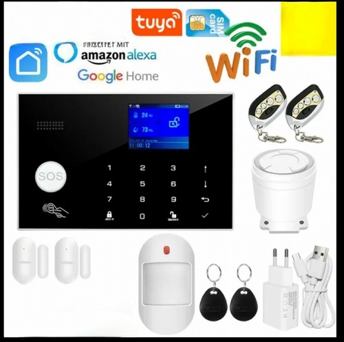 Kit allarme antifurto wifi gsm - kit,