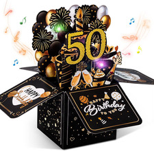 Biglietti Auguri Pop up 50