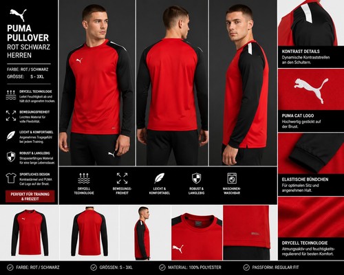 Puma teamliga felpa - teamliga,