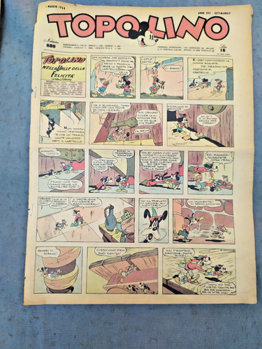 Topolino giornale 689 - topolino, #