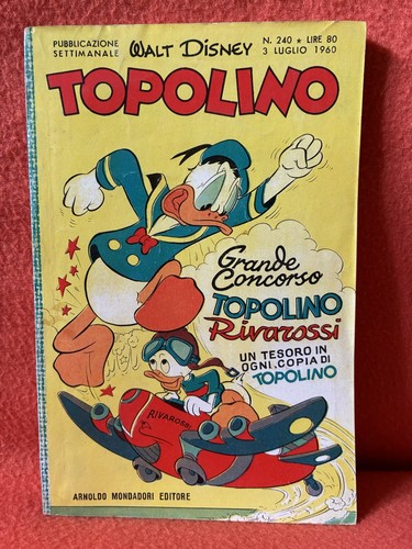 Topolino libretto 240 anno - topolino,