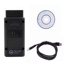 Strumento diagnostico auto interfaccia OP COM PIC18F4580 120309a FLASH FW OBD2 per Opel