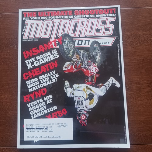 Motocross action december 2003 - action,