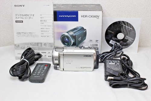 Sony hdr cx560v - sony, silver