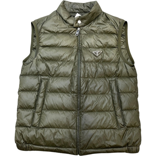 Prada gilet uomo logo - prada, targa