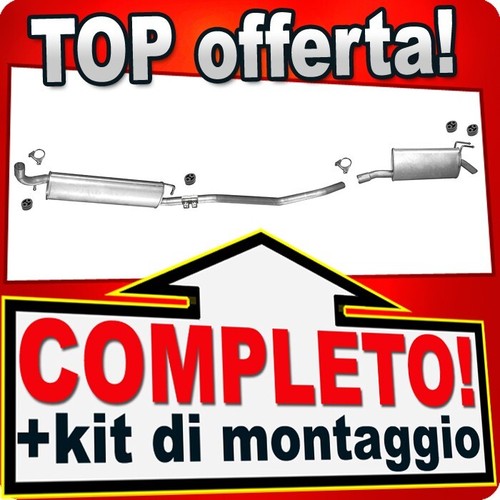 Scarico completo per fiat - scarico,