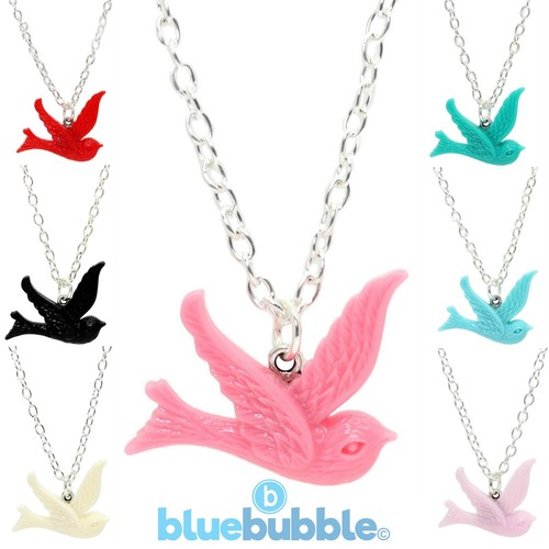 Collana rondine uccellino
