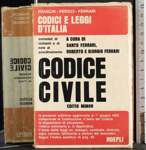 Codice civile ferrari - codice,